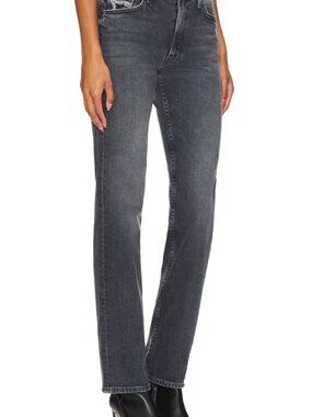 Mother Superior the mid rise rider skimp straight leg 27 - Outta Sight